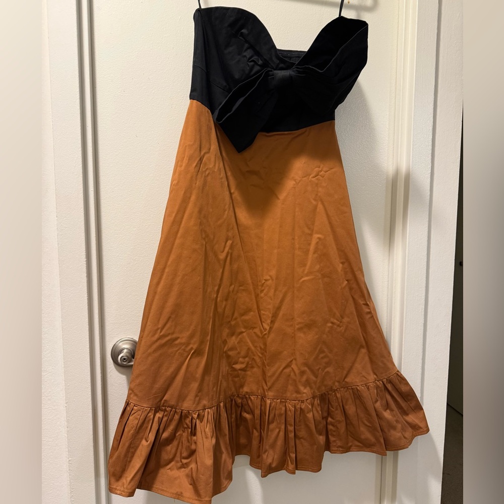 Anthropologie Hutch Bow Tie Maxi Dress - Picture 5 of 10